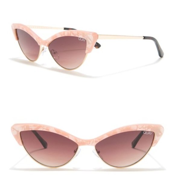 Quay Australia Accessories - Quay Australia Narrow Cat Eye Sunglasses All Night